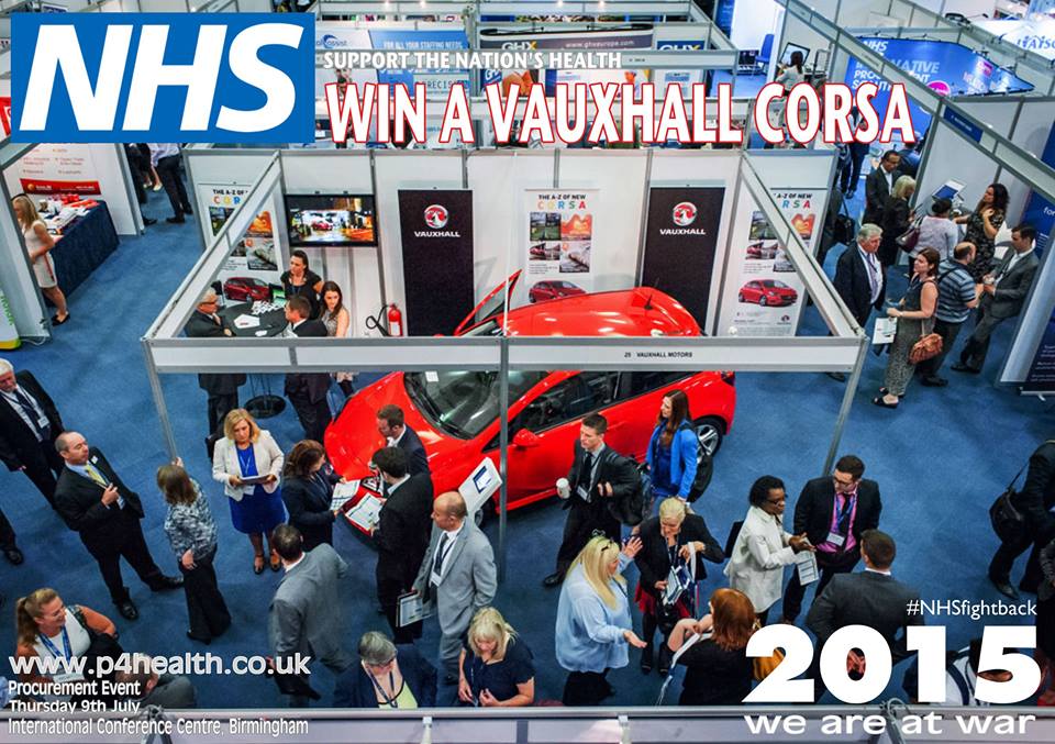 Support the Nations Health win a vauxhall corsa_n