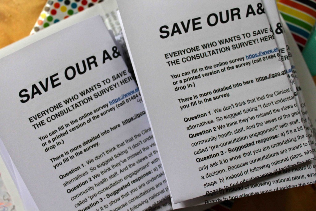 Save our A&Es survey advice leaflet_piles_lores